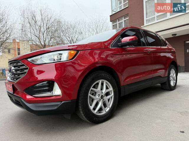 Красный Форд Эдж, объемом двигателя 2 л и пробегом 16 тыс. км за 24000 $, фото 15 на Automoto.ua