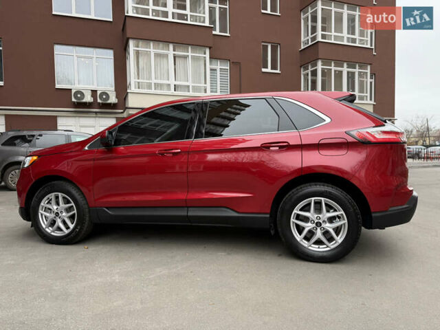 Красный Форд Эдж, объемом двигателя 2 л и пробегом 16 тыс. км за 24000 $, фото 10 на Automoto.ua