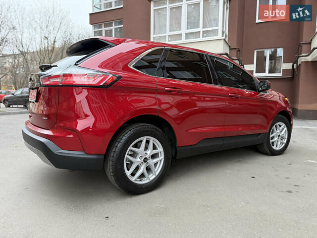 Красный Форд Эдж, объемом двигателя 2 л и пробегом 16 тыс. км за 24000 $, фото 12 на Automoto.ua