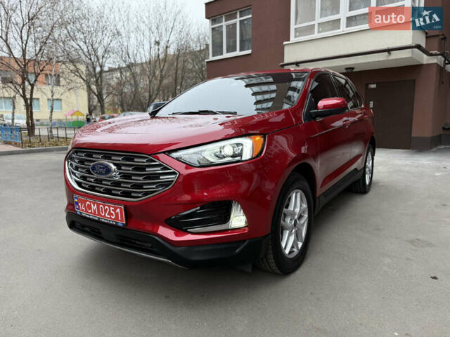 Красный Форд Эдж, объемом двигателя 2 л и пробегом 16 тыс. км за 24000 $, фото 13 на Automoto.ua