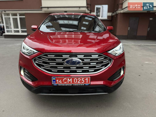 Красный Форд Эдж, объемом двигателя 2 л и пробегом 16 тыс. км за 24000 $, фото 14 на Automoto.ua
