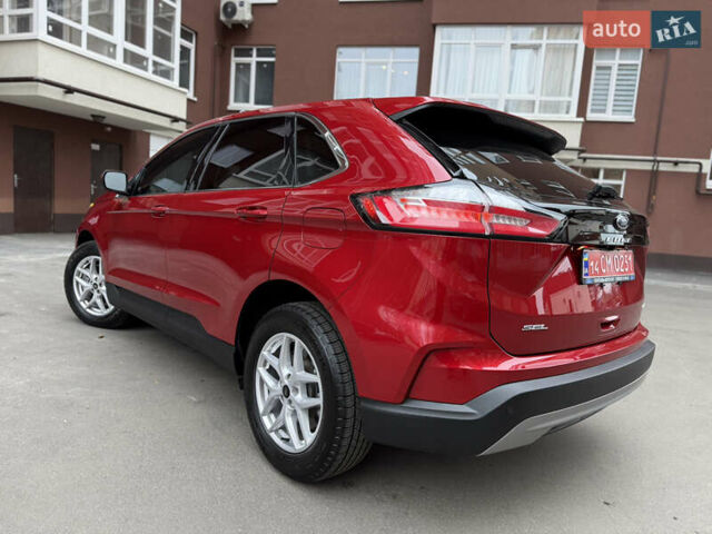 Красный Форд Эдж, объемом двигателя 2 л и пробегом 16 тыс. км за 24000 $, фото 20 на Automoto.ua