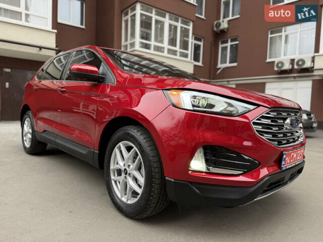Красный Форд Эдж, объемом двигателя 2 л и пробегом 16 тыс. км за 24000 $, фото 16 на Automoto.ua