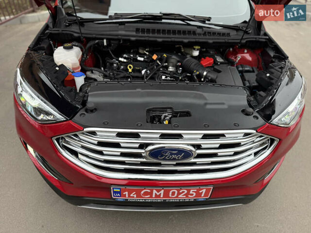 Красный Форд Эдж, объемом двигателя 2 л и пробегом 16 тыс. км за 24000 $, фото 27 на Automoto.ua