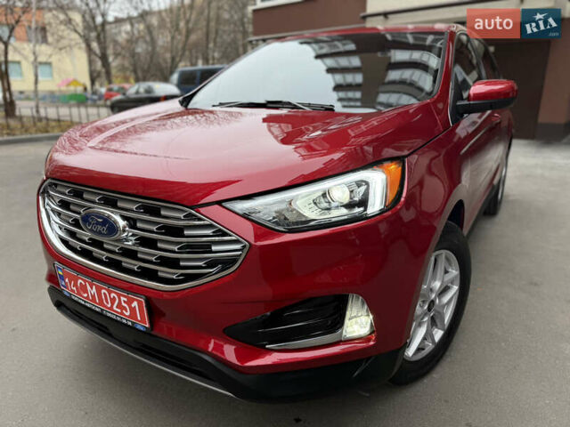 Красный Форд Эдж, объемом двигателя 2 л и пробегом 16 тыс. км за 24000 $, фото 18 на Automoto.ua