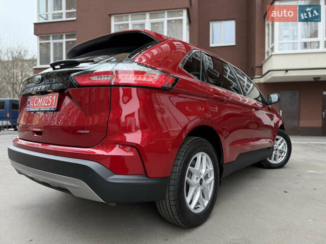 Красный Форд Эдж, объемом двигателя 2 л и пробегом 16 тыс. км за 24000 $, фото 11 на Automoto.ua