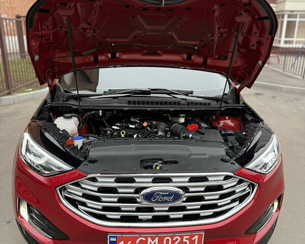 Красный Форд Эдж, объемом двигателя 2 л и пробегом 16 тыс. км за 24000 $, фото 26 на Automoto.ua