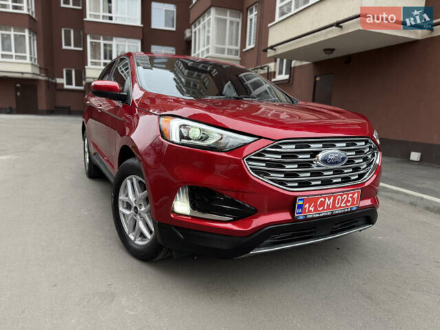 Красный Форд Эдж, объемом двигателя 2 л и пробегом 16 тыс. км за 24000 $, фото 21 на Automoto.ua