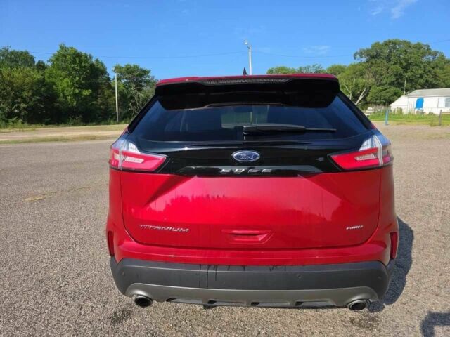 Красный Форд Эдж, объемом двигателя 2 л и пробегом 12 тыс. км за 11700 $, фото 5 на Automoto.ua