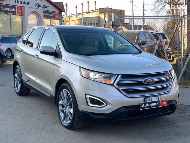 Желтый Форд Эдж, объемом двигателя 3.5 л и пробегом 141 тыс. км за 17990 $, фото 2 на Automoto.ua