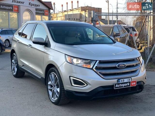Желтый Форд Эдж, объемом двигателя 3.5 л и пробегом 141 тыс. км за 15790 $, фото 2 на Automoto.ua
