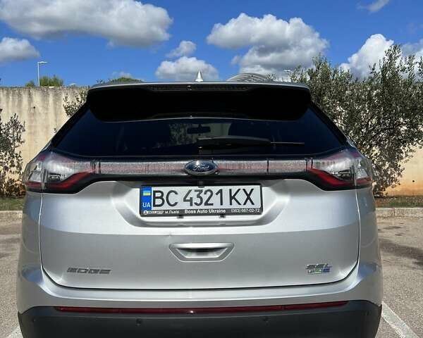 Серый Форд Эдж, объемом двигателя 2 л и пробегом 164 тыс. км за 15200 $, фото 2 на Automoto.ua