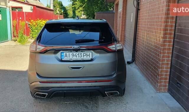 Сірий Форд Едж, об'ємом двигуна 2.7 л та пробігом 152 тис. км за 16100 $, фото 11 на Automoto.ua