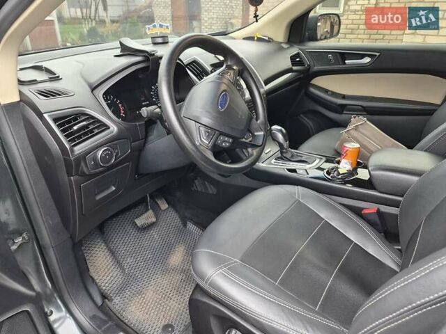 Серый Форд Эдж, объемом двигателя 2 л и пробегом 99 тыс. км за 15700 $, фото 1 на Automoto.ua