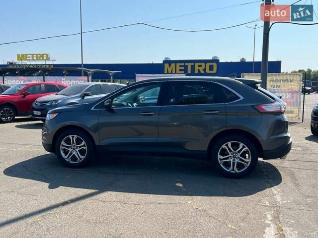 Серый Форд Эдж, объемом двигателя 3.5 л и пробегом 163 тыс. км за 17700 $, фото 7 на Automoto.ua