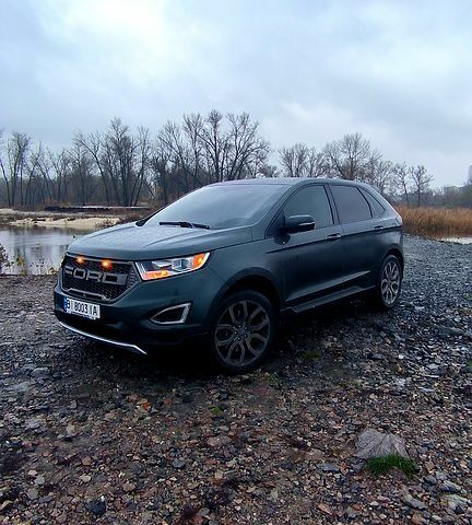 Серый Форд Эдж, объемом двигателя 2 л и пробегом 170 тыс. км за 18000 $, фото 1 на Automoto.ua