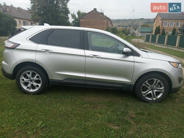 Серый Форд Эдж, объемом двигателя 2 л и пробегом 151 тыс. км за 17200 $, фото 4 на Automoto.ua