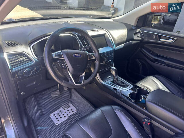 Серый Форд Эдж, объемом двигателя 2 л и пробегом 125 тыс. км за 18000 $, фото 11 на Automoto.ua