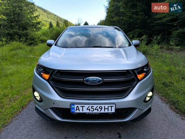Серый Форд Эдж, объемом двигателя 2 л и пробегом 242 тыс. км за 13999 $, фото 1 на Automoto.ua