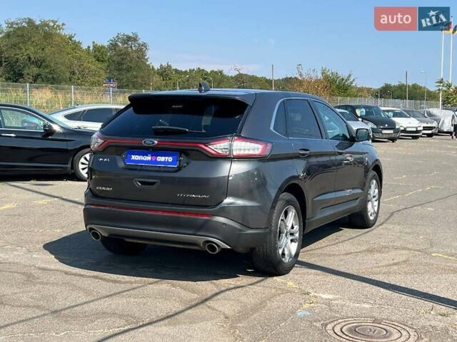 Серый Форд Эдж, объемом двигателя 3.5 л и пробегом 163 тыс. км за 17700 $, фото 4 на Automoto.ua