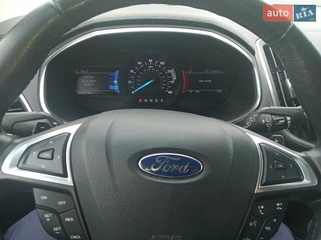 Серый Форд Эдж, объемом двигателя 2 л и пробегом 151 тыс. км за 17200 $, фото 11 на Automoto.ua
