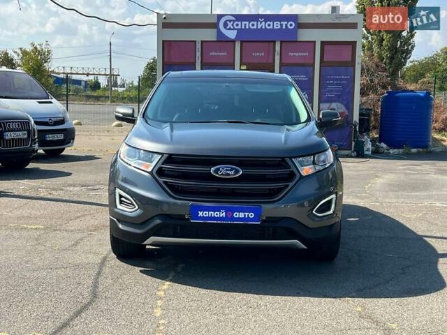 Серый Форд Эдж, объемом двигателя 3.5 л и пробегом 163 тыс. км за 17700 $, фото 1 на Automoto.ua