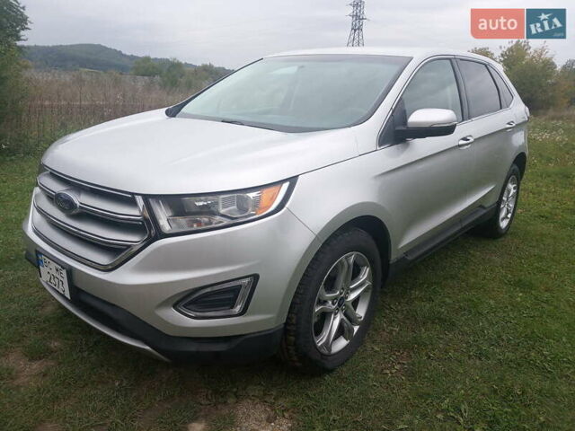 Серый Форд Эдж, объемом двигателя 2 л и пробегом 151 тыс. км за 17200 $, фото 3 на Automoto.ua