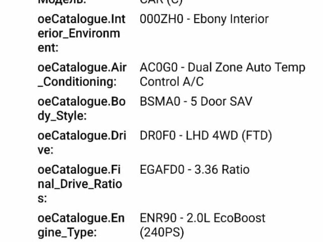 Сірий Форд Едж, об'ємом двигуна 2 л та пробігом 199 тис. км за 15000 $, фото 7 на Automoto.ua