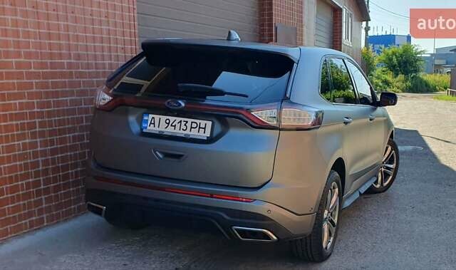 Сірий Форд Едж, об'ємом двигуна 2.7 л та пробігом 152 тис. км за 16100 $, фото 13 на Automoto.ua