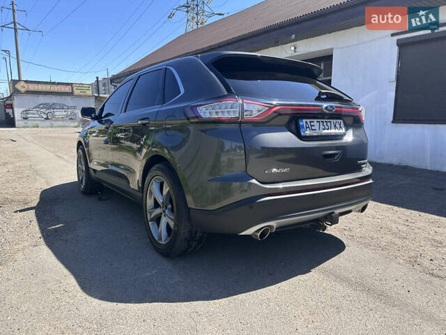 Серый Форд Эдж, объемом двигателя 2 л и пробегом 125 тыс. км за 18000 $, фото 3 на Automoto.ua