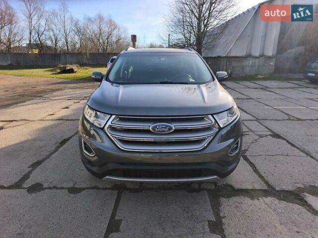 Серый Форд Эдж, объемом двигателя 2 л и пробегом 99 тыс. км за 14000 $, фото 6 на Automoto.ua