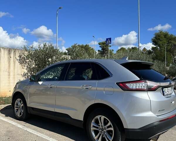 Серый Форд Эдж, объемом двигателя 2 л и пробегом 164 тыс. км за 15200 $, фото 12 на Automoto.ua