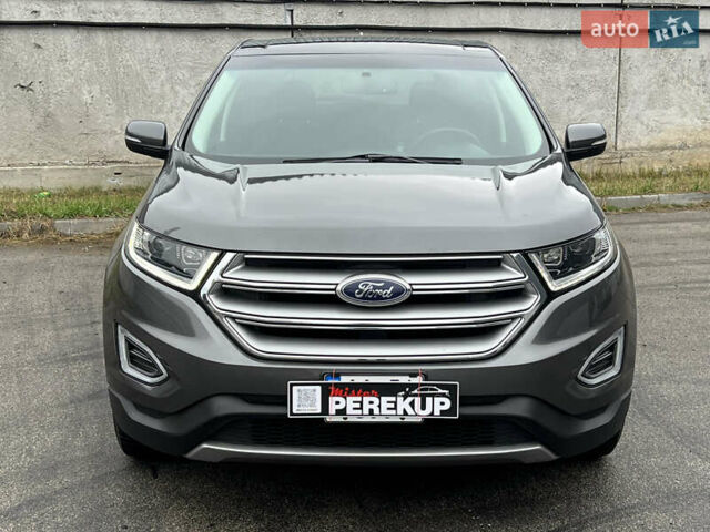 Сірий Форд Едж, об'ємом двигуна 2 л та пробігом 99 тис. км за 18999 $, фото 1 на Automoto.ua