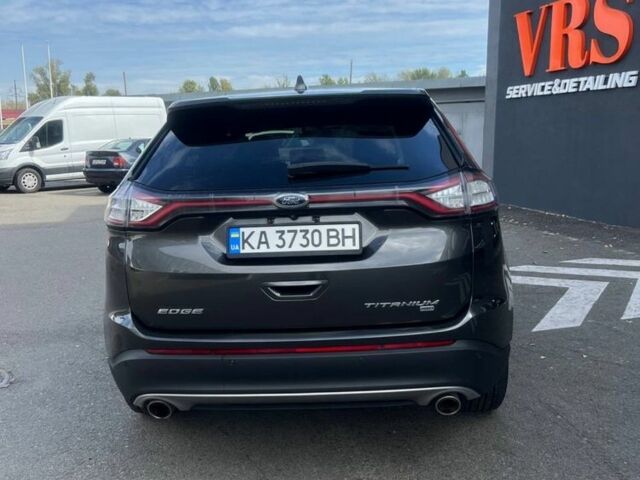 Серый Форд Эдж, объемом двигателя 3.5 л и пробегом 195 тыс. км за 14600 $, фото 5 на Automoto.ua