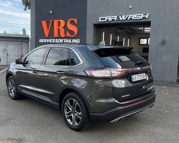 Форд Едж 2016 у Києві на Automoto.ua Сірий Форд Едж, об'ємом двигуна 3.5 л та пробігом 195 тис. км за 14600 $, фото 8 на Automoto.ua