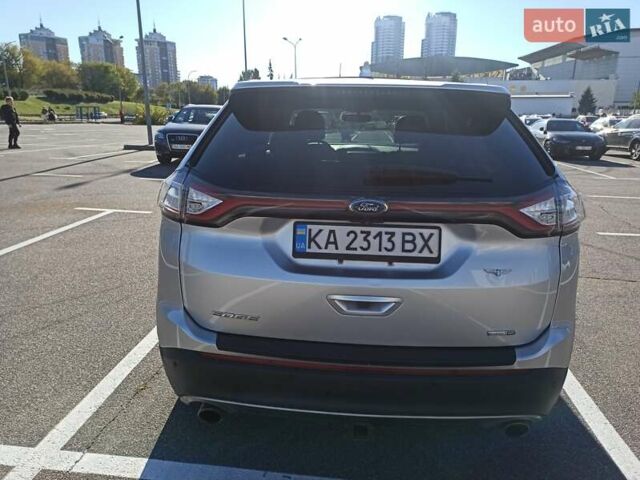 Сірий Форд Едж, об'ємом двигуна 2 л та пробігом 154 тис. км за 16400 $, фото 7 на Automoto.ua