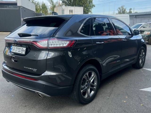 Серый Форд Эдж, объемом двигателя 3.5 л и пробегом 195 тыс. км за 14600 $, фото 13 на Automoto.ua