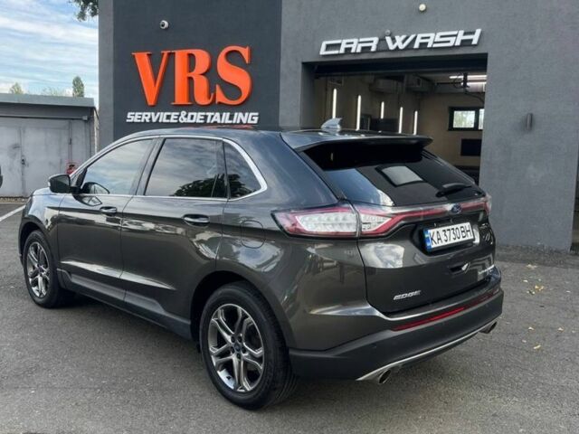 Серый Форд Эдж, объемом двигателя 3.5 л и пробегом 195 тыс. км за 14600 $, фото 4 на Automoto.ua