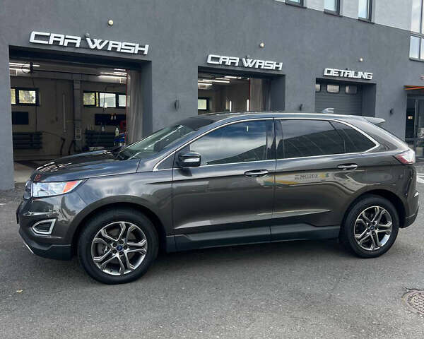 Форд Едж 2016 у Києві на Automoto.ua Сірий Форд Едж, об'ємом двигуна 3.5 л та пробігом 195 тис. км за 14600 $, фото 11 на Automoto.ua