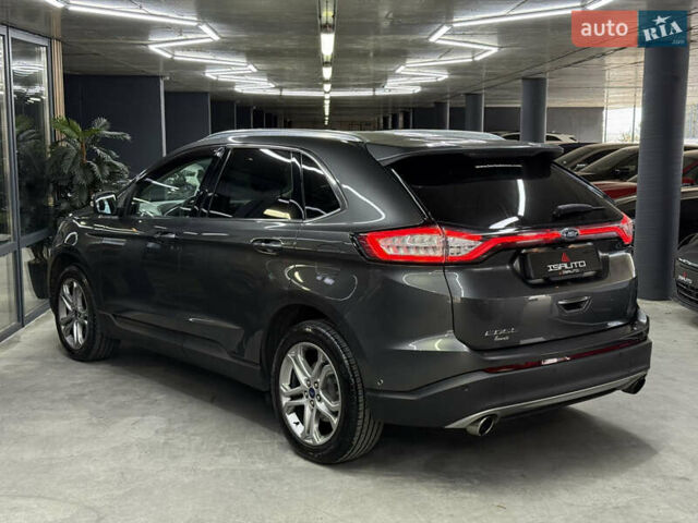 Серый Форд Эдж, объемом двигателя 2 л и пробегом 98 тыс. км за 20900 $, фото 9 на Automoto.ua