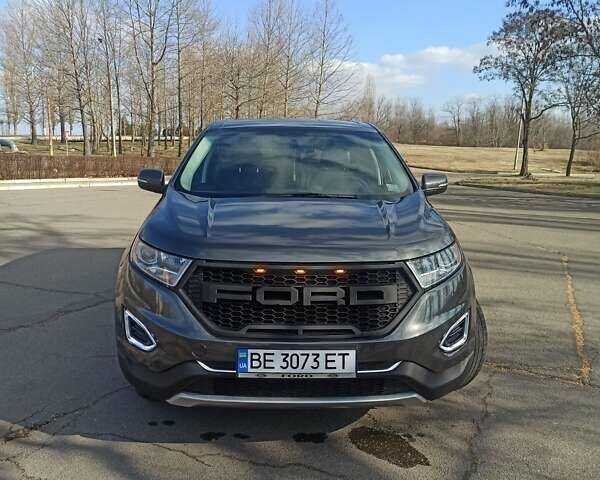 Серый Форд Эдж, объемом двигателя 2 л и пробегом 140 тыс. км за 19500 $, фото 21 на Automoto.ua