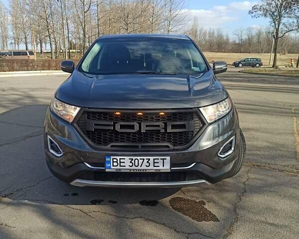 Серый Форд Эдж, объемом двигателя 2 л и пробегом 140 тыс. км за 19500 $, фото 23 на Automoto.ua