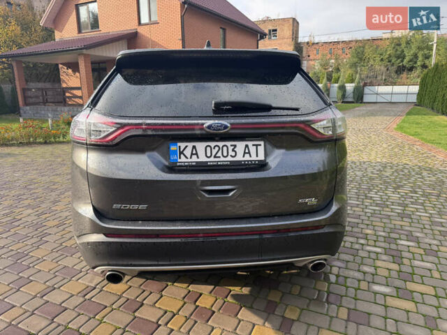 Сірий Форд Едж, об'ємом двигуна 3.5 л та пробігом 206 тис. км за 16200 $, фото 9 на Automoto.ua