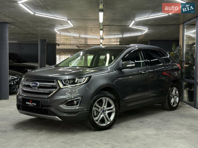 Серый Форд Эдж, объемом двигателя 2 л и пробегом 98 тыс. км за 20900 $, фото 6 на Automoto.ua