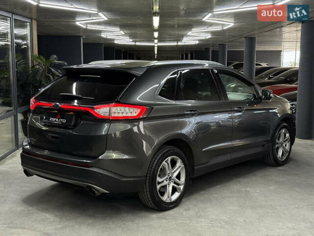 Серый Форд Эдж, объемом двигателя 2 л и пробегом 98 тыс. км за 20900 $, фото 13 на Automoto.ua