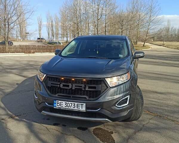 Серый Форд Эдж, объемом двигателя 2 л и пробегом 140 тыс. км за 19500 $, фото 22 на Automoto.ua