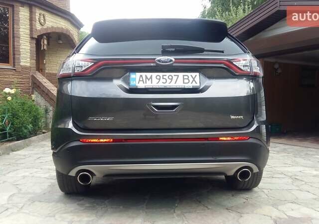 Форд Эдж 2016 в Олевске на Automoto.ua Серый Форд Эдж, объемом двигателя 2 л и пробегом 65 тыс. км за 26000 $, фото 5 на Automoto.ua