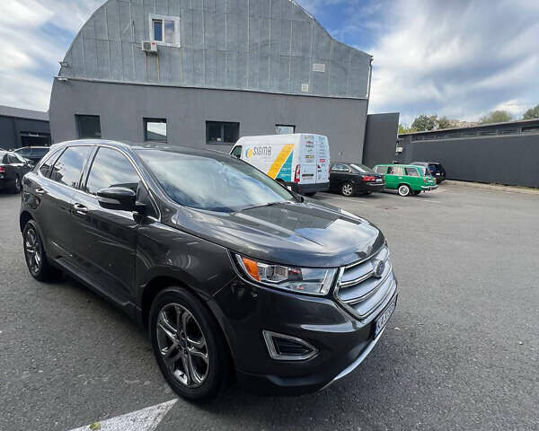 Форд Едж 2016 у Києві на Automoto.ua Сірий Форд Едж, об'ємом двигуна 3.5 л та пробігом 195 тис. км за 14600 $, фото 4 на Automoto.ua