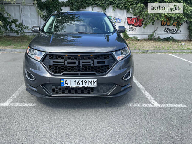 Серый Форд Эдж, объемом двигателя 2 л и пробегом 160 тыс. км за 19400 $, фото 1 на Automoto.ua