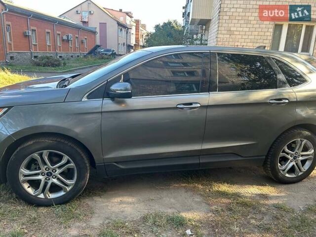 Серый Форд Эдж, объемом двигателя 2 л и пробегом 137 тыс. км за 15000 $, фото 3 на Automoto.ua